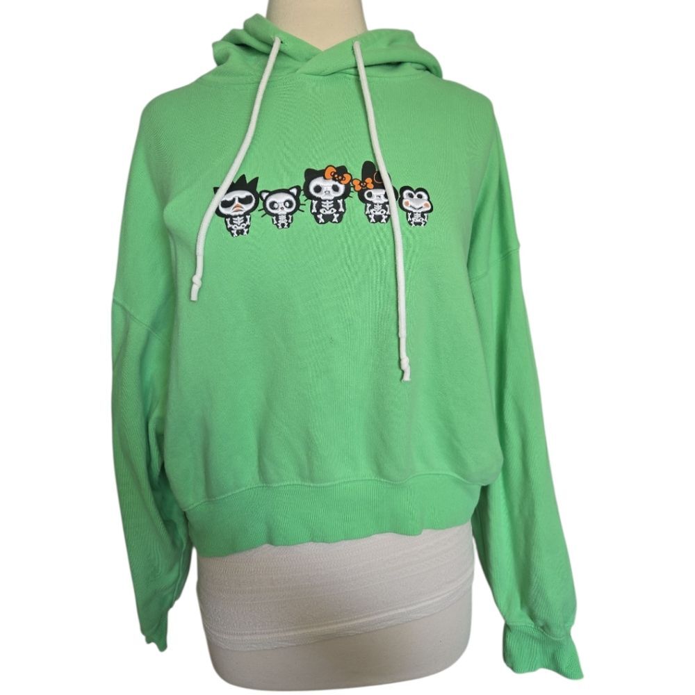 Forever 21 X Hello Kitty & Friends Sanrio Skeleton Hoodie Sweatshirt - M